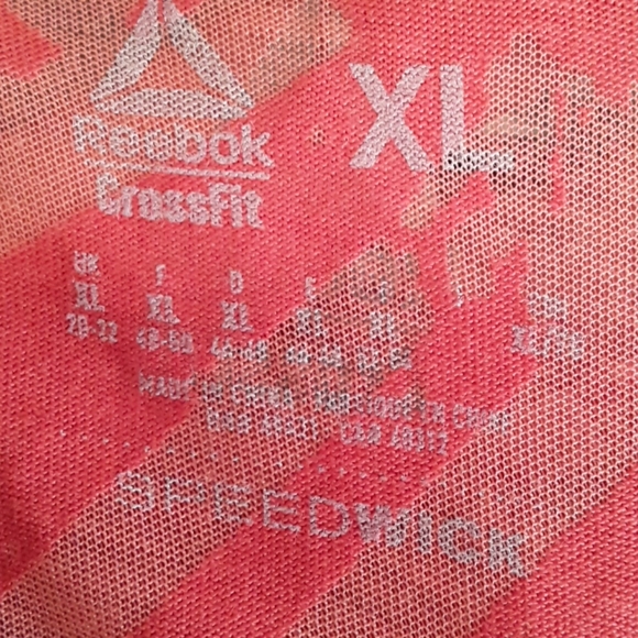 Reebok Crossfit Womens XL Exercise MuscleTee - Picture 14 of 14
